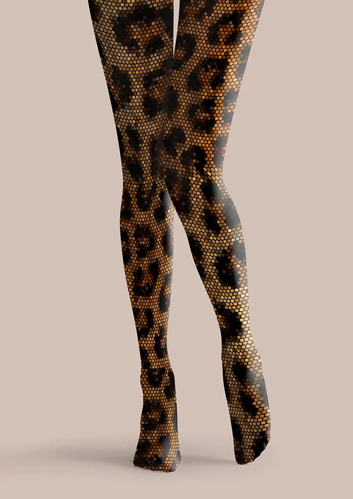 Classic Fashion Print Tights Personalized Pantyhose/Tights [Neon Hunt]