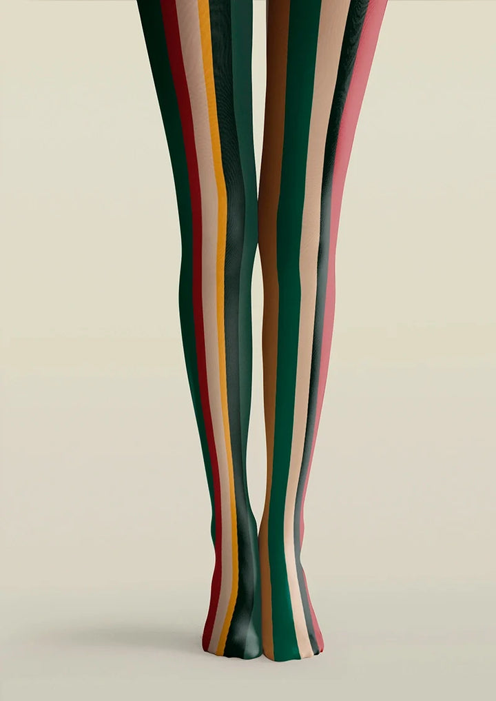 Christmas rhythm stripes Tights Hosiery Pantyhose
