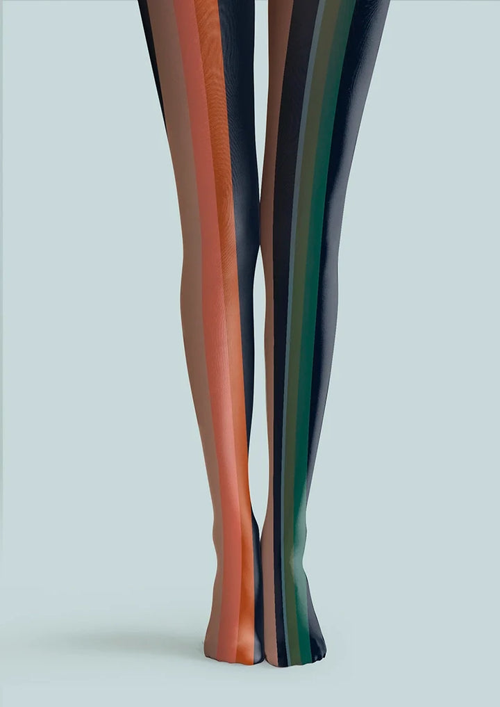Women Timeless Striped Printed Tights and Hosiery Pantyhose