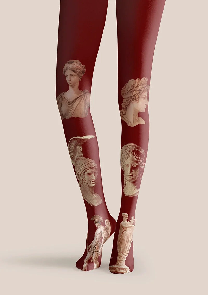 Women Epic Of Gods Graphic Print Tights and Hosiery Pantyhose