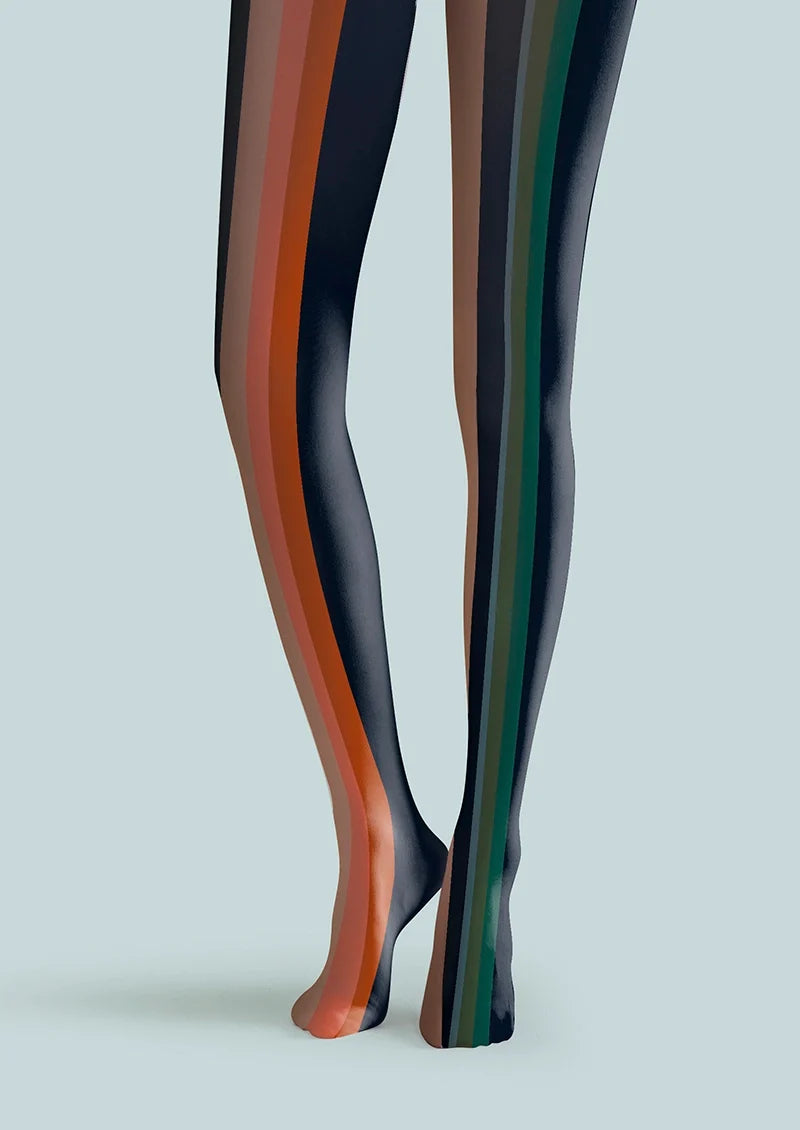Women Timeless Striped Printed Tights and Hosiery Pantyhose