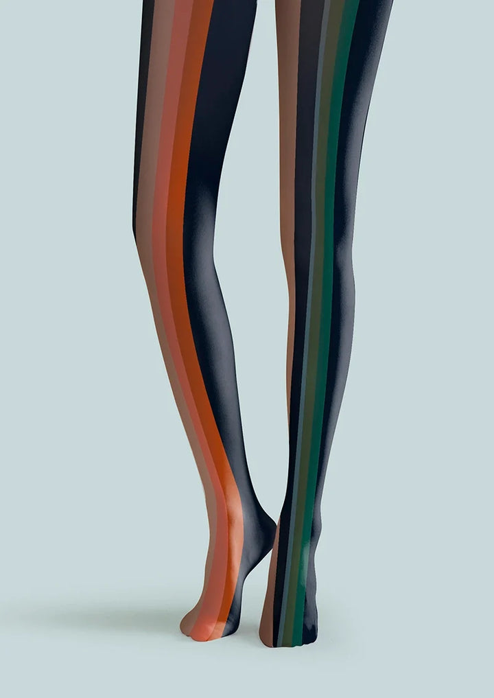 Women Timeless Striped Printed Tights and Hosiery Pantyhose