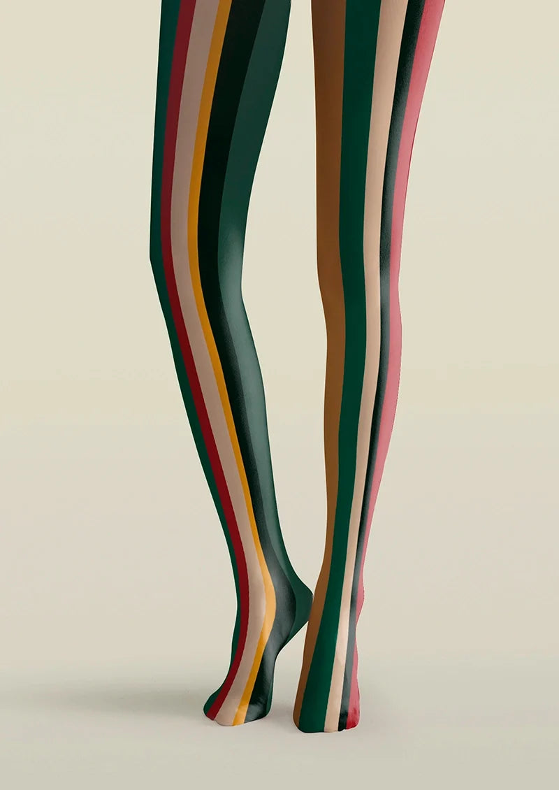 Christmas rhythm stripes Tights Hosiery Pantyhose