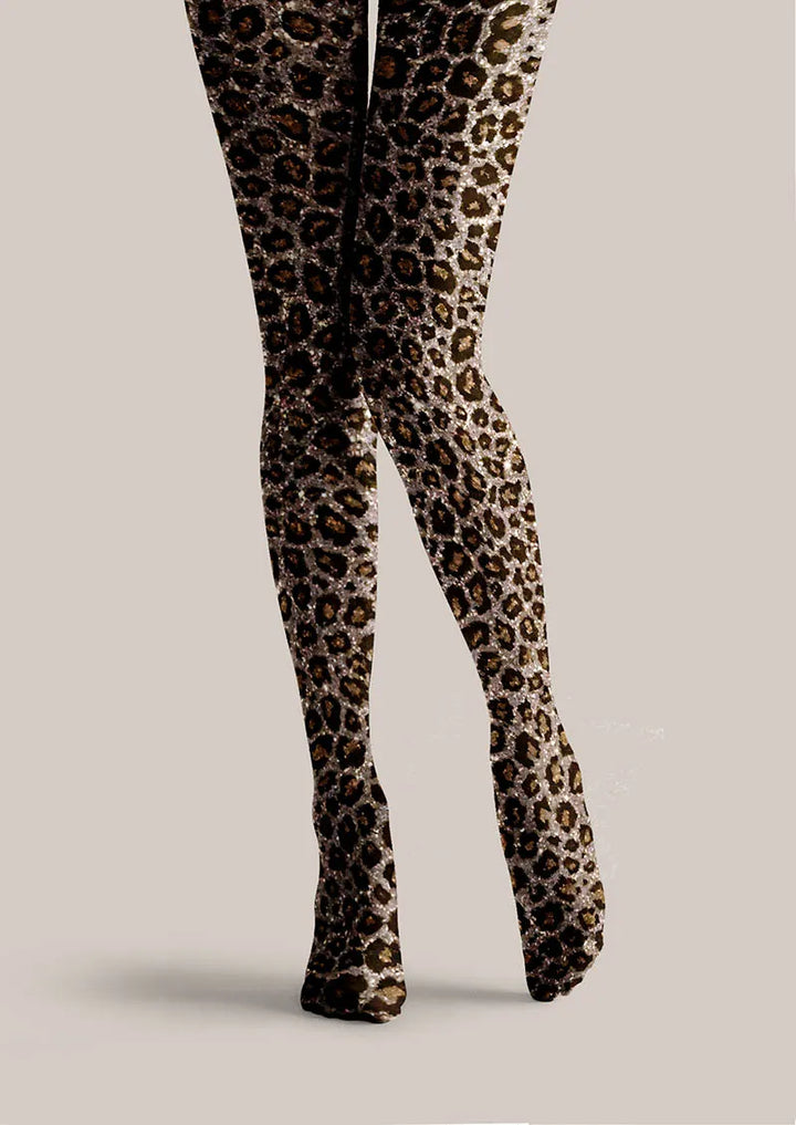 Women Classic Leopard Animal Skin Pattern Tights Pantyhose