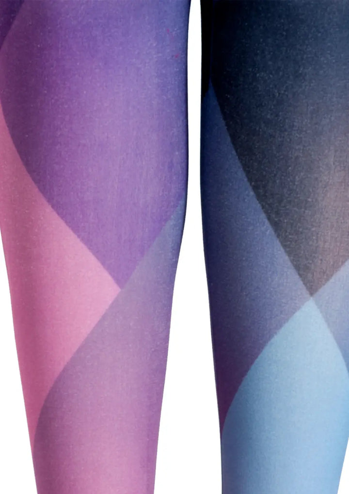 Women Youge Pattern Artistic Colorful Tights Pantyhose