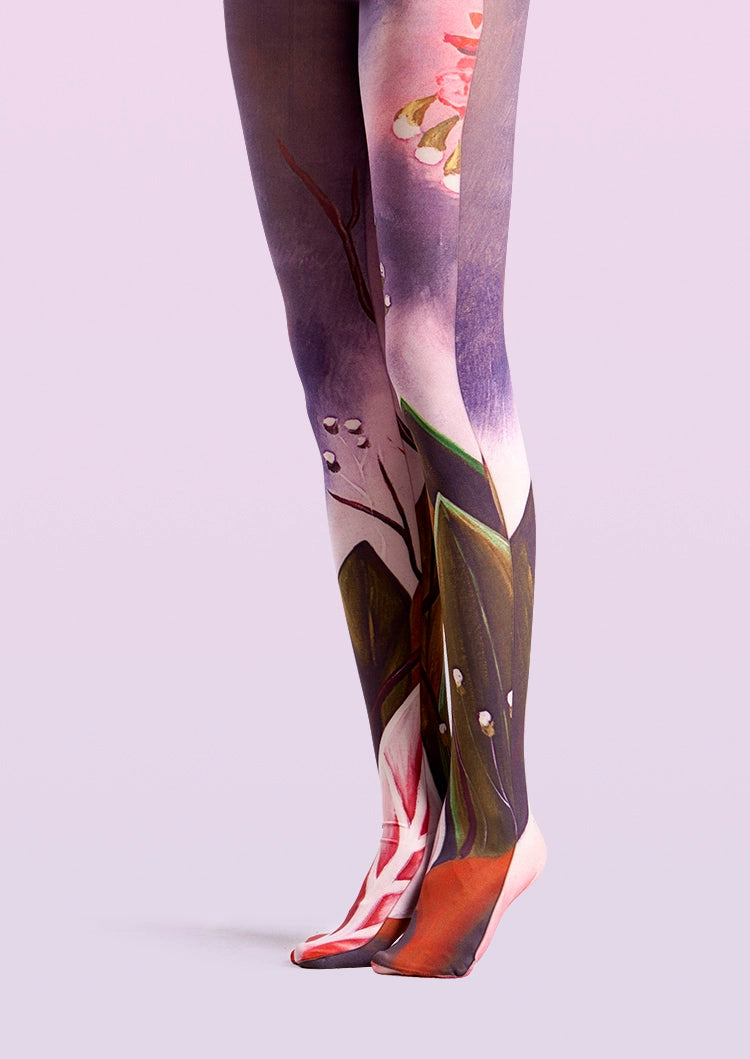 Forest art Print Tights Classy Pantyhose/Tights