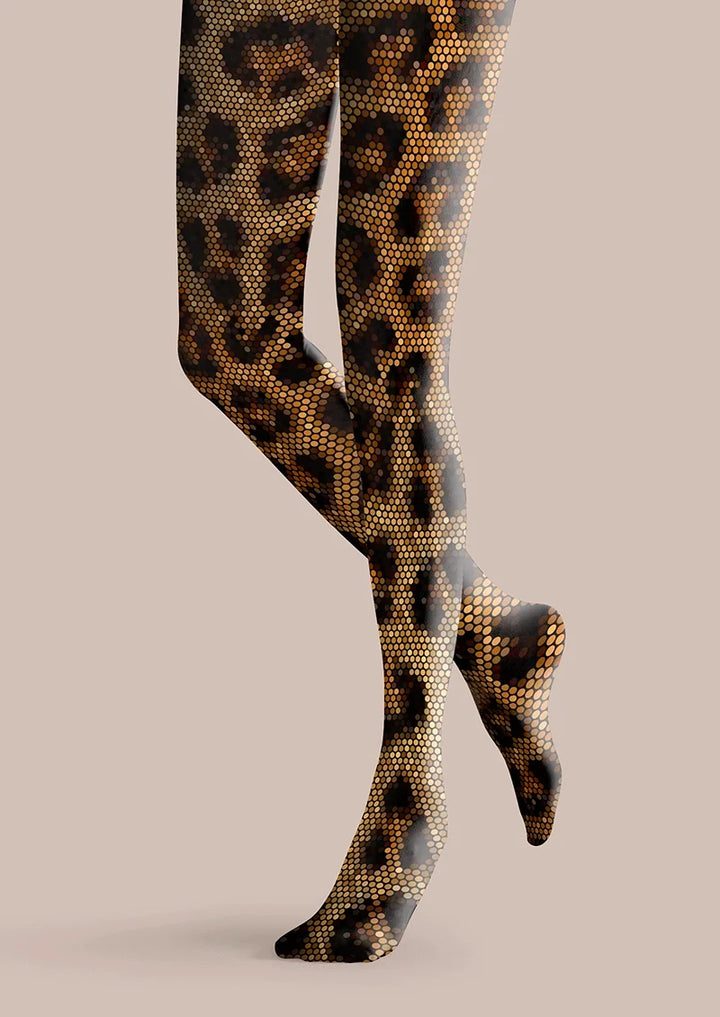 Classic Fashion Print Tights Personalized Pantyhose/Tights [Neon Hunt]