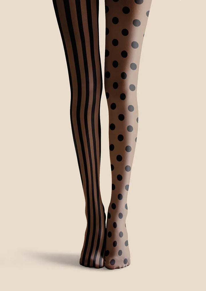 Latte Stripes Tights Hosiery Pantyhose