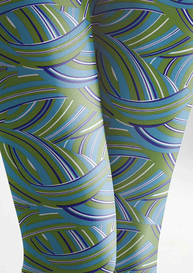 Women Woven Veins Graphic Print Tights and Hosiery Pantyhose