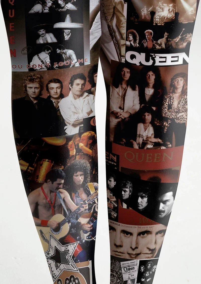 Queen Band Memories Tights Hosiery Pantyhose