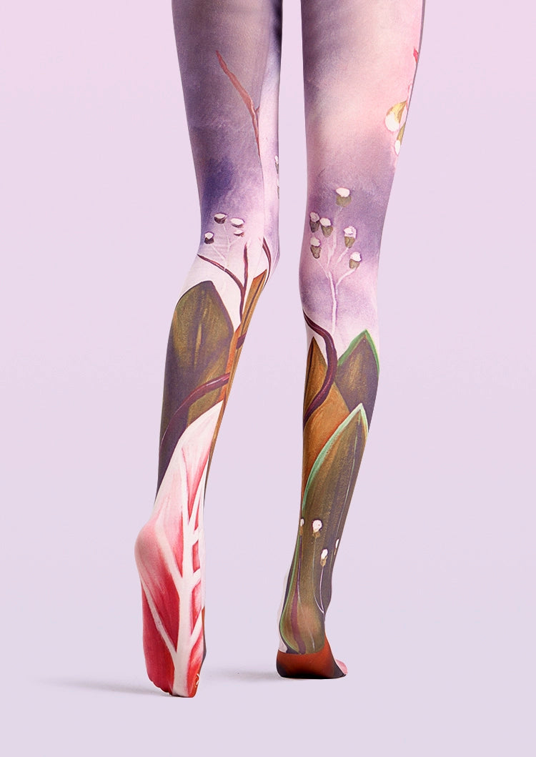 Forest art Print Tights Classy Pantyhose/Tights