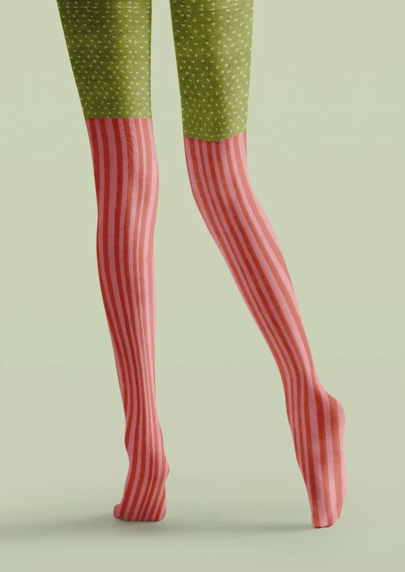 Women Rosy Stride Graphic Print Tights and Hosiery Pantyhose