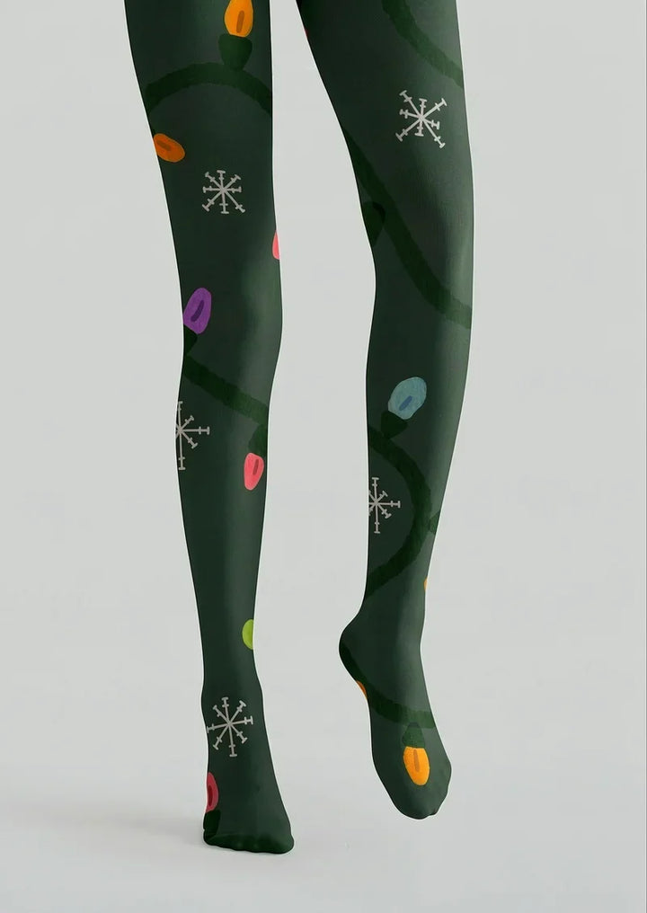 Forest Light Festival Tights Hosiery Pantyhose