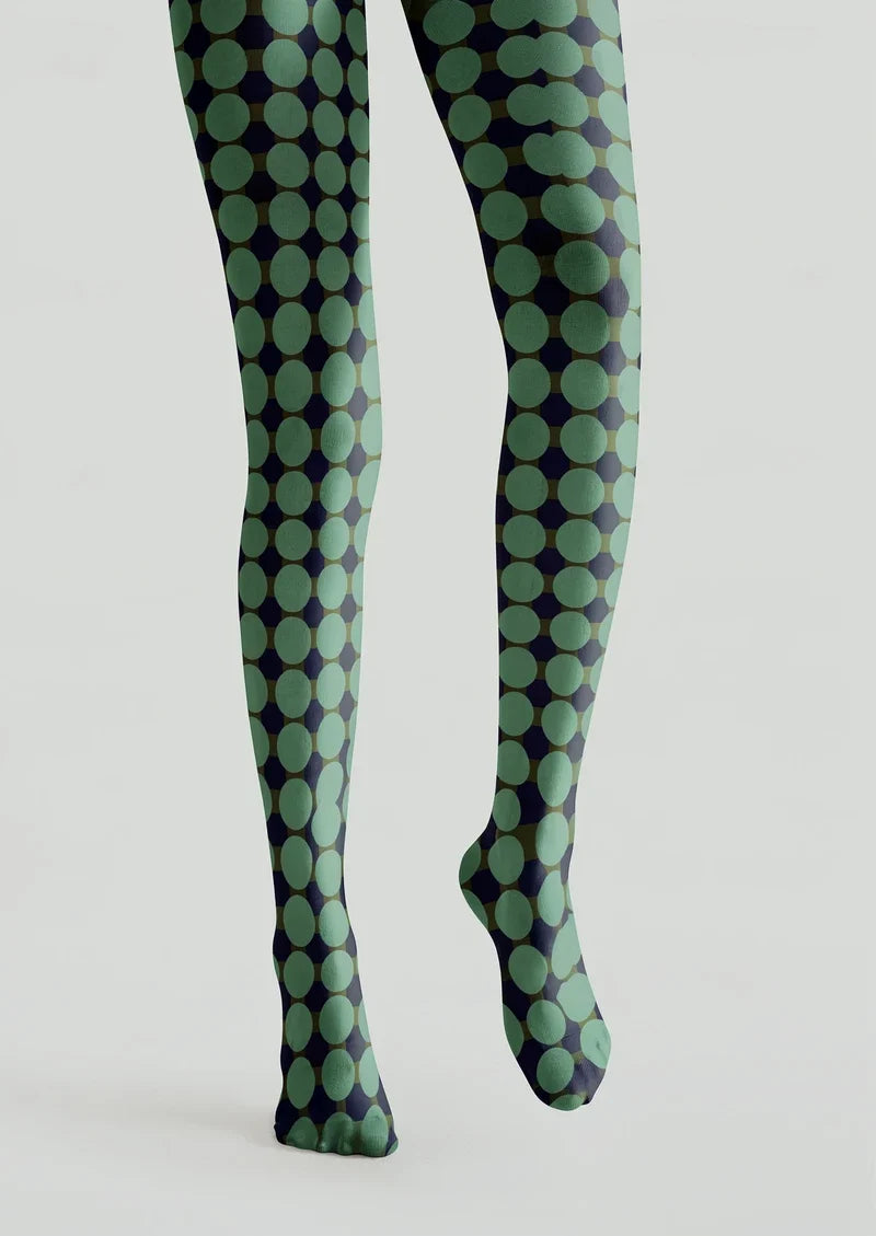Forest Dots Tights Hosiery Pantyhose