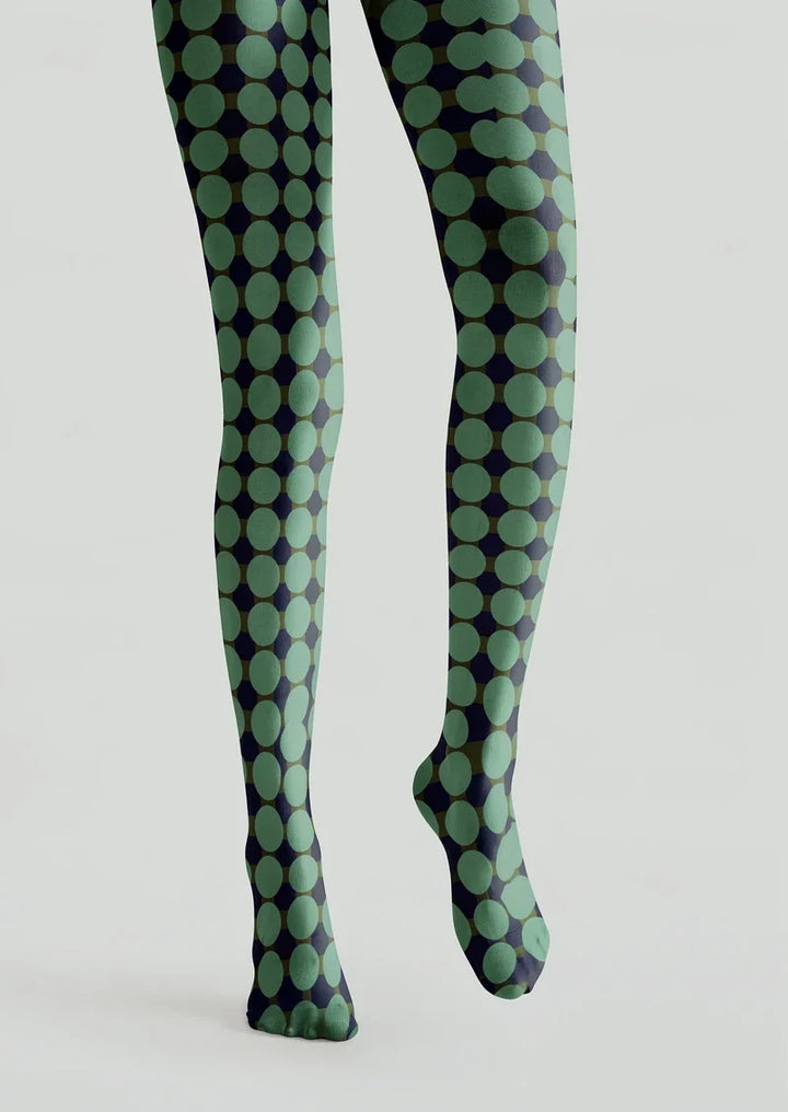 Forest Dots Tights Hosiery Pantyhose