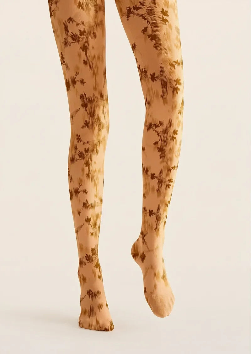 Caramel Patina Tights Hosiery Pantyhose