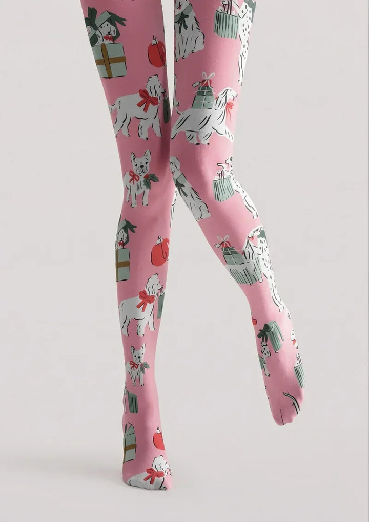 Pet Christmas Tights Hosiery Pantyhose