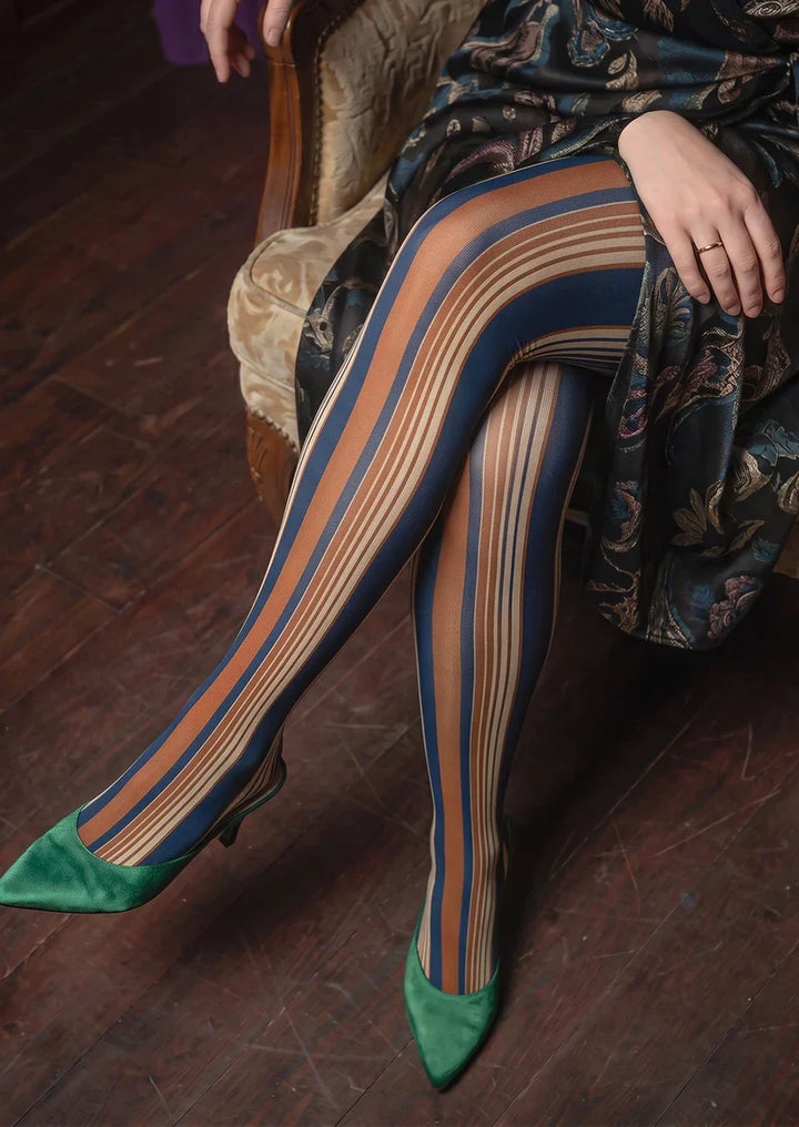 Stripe Spectrum Tights Hosiery Pantyhose