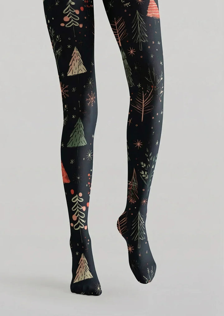 Black-Tie Christmas Party Tights Hosiery Pantyhose