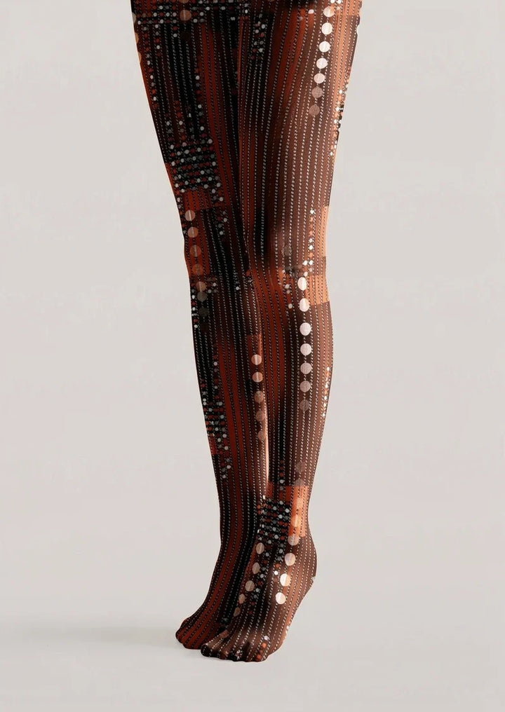 Amber Sparkle Tights Hosiery Pantyhose