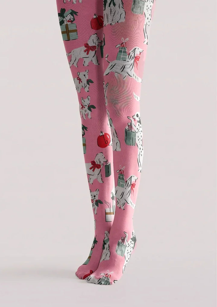 Pet Christmas Tights Hosiery Pantyhose