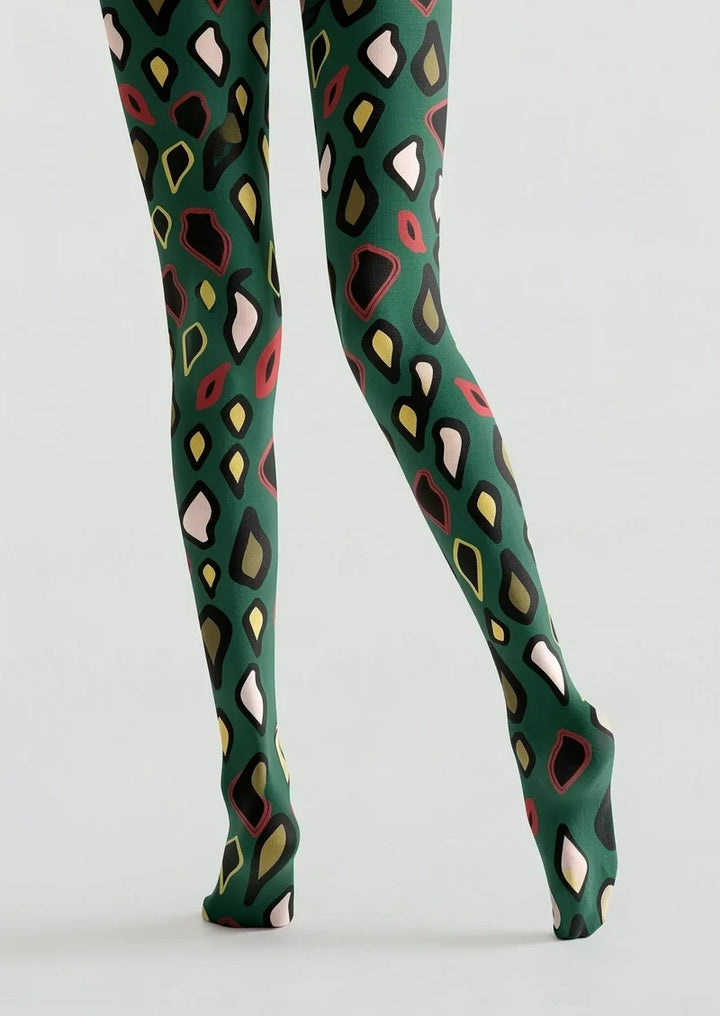 Forest Spots Tights Hosiery Pantyhose