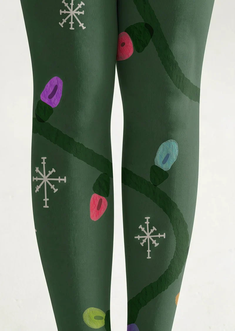 Forest Light Festival Tights Hosiery Pantyhose