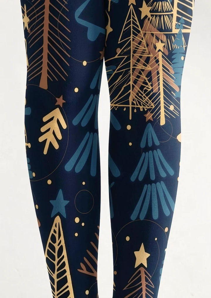 Aurora Christmas Night Tights Hosiery Pantyhose