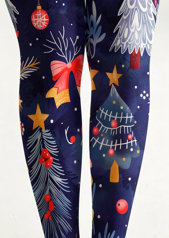 Blue Dream Christmas Tights Hosiery Pantyhose