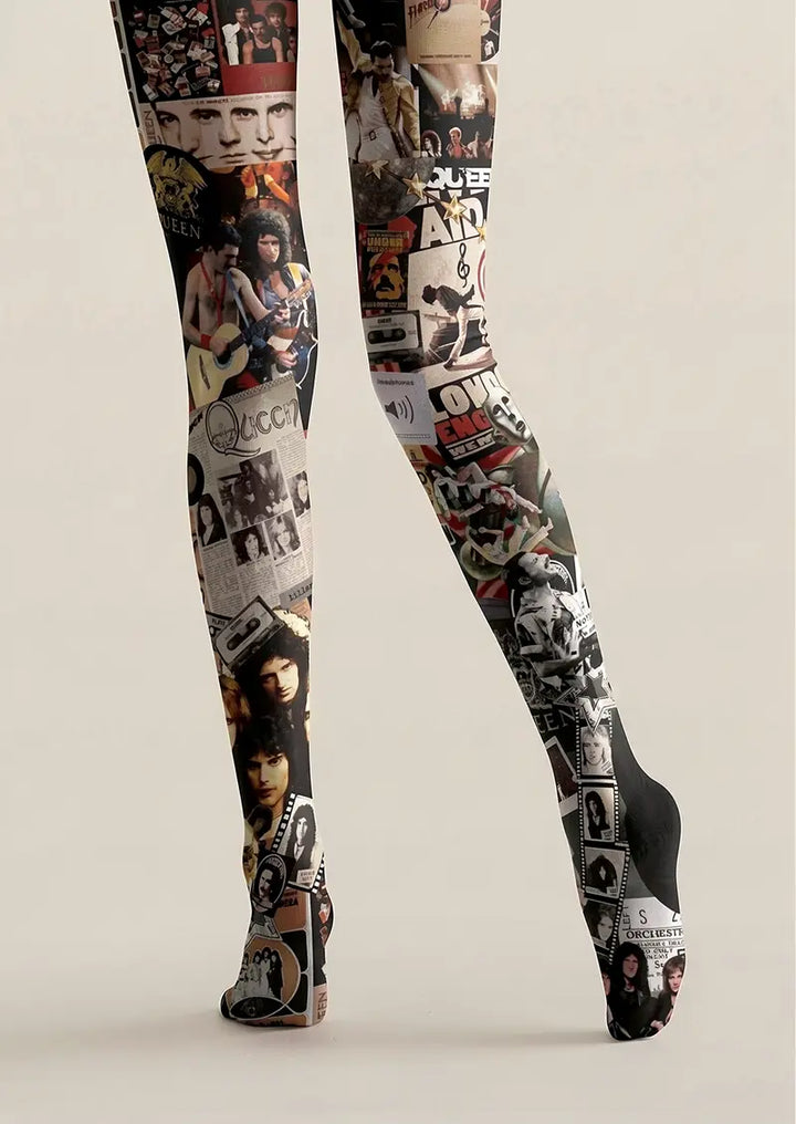 Queen Band Memories Tights Hosiery Pantyhose