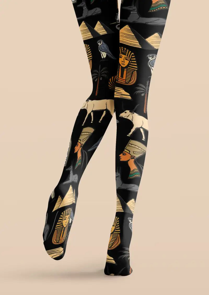 Women Graphic Printed Pattern Tights and Hosiery Pantyhose